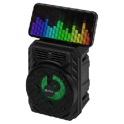 Колонка портативная BRW290 bluetooth беспроводная акустическая черн. Intro Б0057182