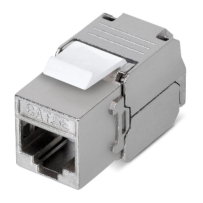 Модуль Keystone Jack RJ-45(8P8C) FTP экранир. кат.5e тип 180град. самозажимной PRO Rexant 02-0071