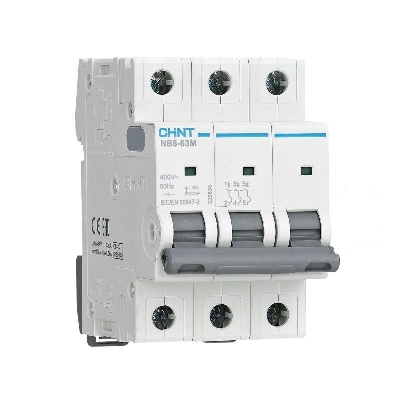 Выключатель автоматический NB8-63M 3п 32А 12In (D) (R) CHINT 320845