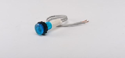 Арматура сигнальная 10мм с неоновой лампой 220В син. EMAS S100NM