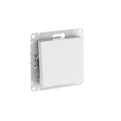 Переключатель 1-кл. AtlasDesign Aqua IP44 (сх. 6) 10AX быстрозажим. клем. механизм бел. SE ATN440161S
