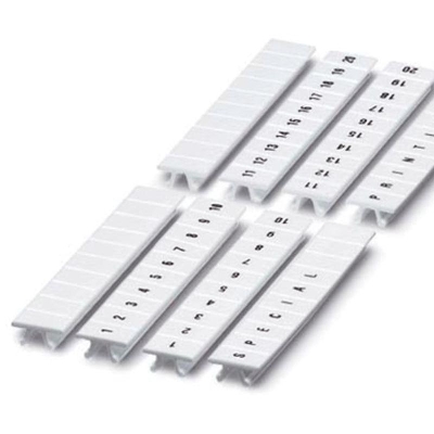 Маркировка для клемм ширина 6мм знак заземления в круге горизонтальная ориентация 1шт=полоса из 10 маркеров (уп.10шт) DKC NUPUTUK-6-PEH