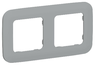 Рамка 2-м СП FLITE РУ-2-А-ФлС сер. IEK FI-M22-31-20-K03