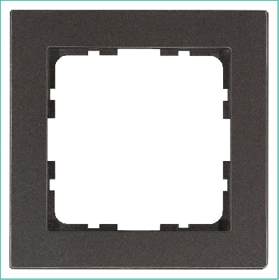 Рамка 1-м G-Classic мокко Jasmart G1001Z
