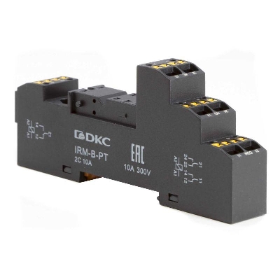 Колодка с клеммами push-in для реле IRM DKC IRM-B-PT