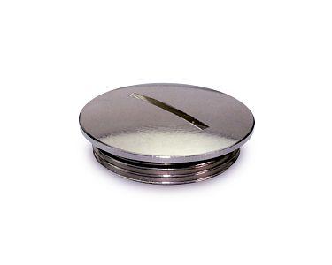 Заглушка латунная с плоским шлицем ЗР1-ЛР-М20х1.5 IP66/IP67/IP68 ГОФРОМАТИК zeta35016