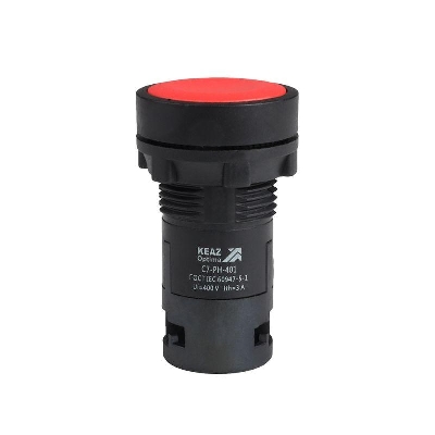 Кнопка с фиксацией OptiSignal Compact D22 С7-PH-401 красн. 1НЗ XB7NH42 КЭАЗ 362057