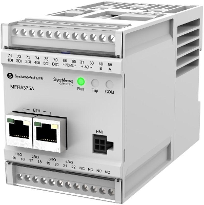 Реле MFR530 MODBUS-RTU + MODBUS-TCP 5-25А ТТ d10.5мм 80-270В AC/DC SE MFR53725A