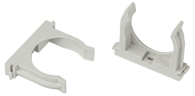 Держатель для труб (клипса) d50мм для прямого монтажа CLIP-50-G-MP сер. (уп.25шт) Эра Б0062028