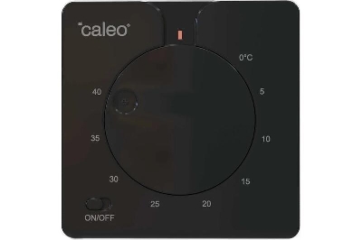 Терморегулятор C430 black встраиваемый аналоговый 3.5кВт CALEO 0К-00000791
