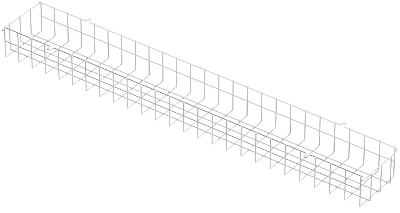 Решетка защитная 97 855 для ДСП/ДСО 1250х176 Innolux 97855