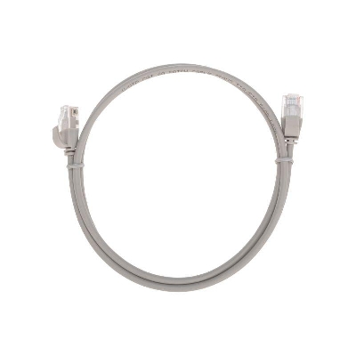 Патч-корд U/UTP CAT 6A (10G) RJ45-RJ45 28AWG LSZH сер. 1м Rexant 02-0380-1