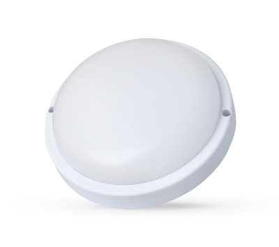 Светильник светодиодный ЖКХ 12Вт 4000К IP65 220В влагозащ. круг LBF-0312 C01 Ultraflash 15338