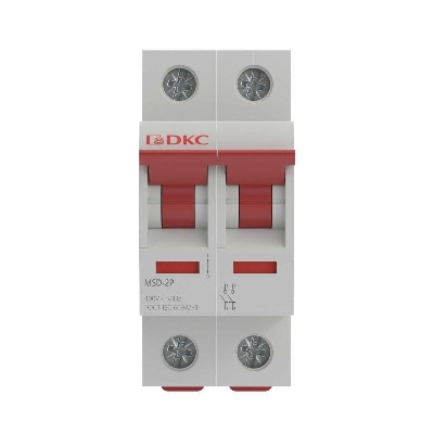 Выключатель нагрузки модульный 2п 100А MSD YON MSD-2P100