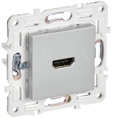 Розетка HDMI SKANDY SK-H01S серебр. IEK SK-H10-K23