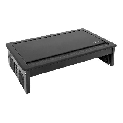 Блок розеточный встраиваемый настольный выдвижной 8 мод. черн. C-Line EKF cl-vnbv-8-b