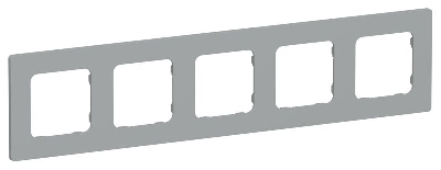 Рамка 5-м СП FLITE РУ-5-К-ФлС сер. IEK FI-M52-32-20-K03