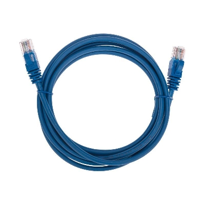 Патч-корд U/UTP CAT 5e RJ45-RJ45 26AWG LSZH син. 2м Rexant 02-0104-2