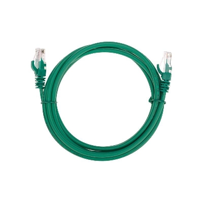 Патч-корд U/UTP CAT 5e RJ45-RJ45 26AWG LSZH зел. 2м Rexant 02-0106-2