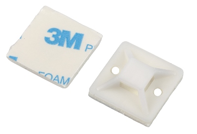 Площадка самоклеящаяся под хомуты 25х25мм NO-225-308 бел. (уп.10шт) Эра Б0066729