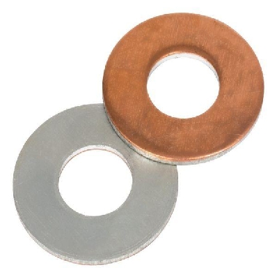 Шайба ШАМ 17/8.5 алюмомедн. EKF sham-17-8.5