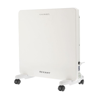 Конвектор электрический с электронным термостатом 1кВт Х-нагревательный элемент Rexant 60-0099