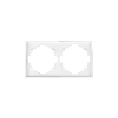 Рамка 2-м STRONG MIELE жемчуж. Kranz KR-78-0752-4