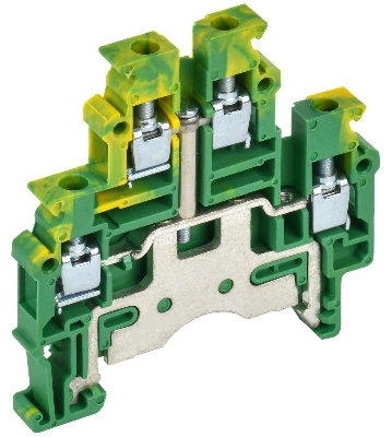 Колодка клеммная CTS-ML-PEN ARMAFIX земля 2 ур. 4кв.мм IEK YCT13-03-2-K52-004