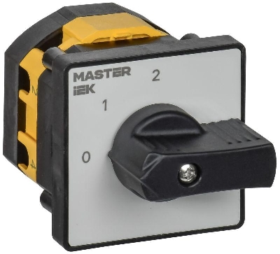 Переключатель кулачковый 10А (сх. 107) стандартная рукоятка IEK MI-CS10-010-107