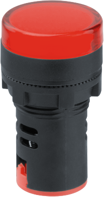 Лампа индикаторная 82 801 NBI-I-AD22-230-R d22мм 230В AC/DC красн. Navigator 82801