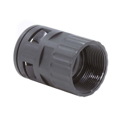 Муфта с внутренней резьбой DN 17мм М25х1.5 полиамид черн. DKC PAI17M25N