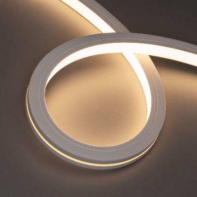 Лента светодиодная MOONLIGHT-TOP-X280-20x20mm 24V Warm 3000К 10Вт/м IP67 wire x1 боков. вывод кабеля герметичная (уп.15м) Arlight 044350