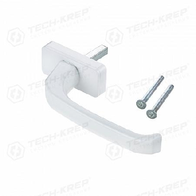 Ручка оконная Slim штифт 35мм метал. бел. (уп.1шт) Tech-Krep/Zitar 148129