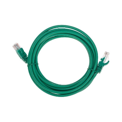 Патч-корд U/UTP CAT 5e RJ45-RJ45 26AWG LSZH зел. 3м Rexant 02-0106-3