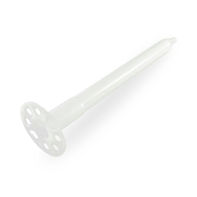 Дюбель тарельчатый гриб с гвоздем для ПМ IN160 бел. (уп.25шт) Промрукав PR08.12261