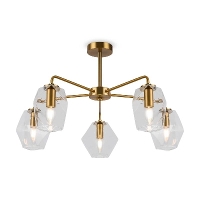 Люстра Dimension 60Вт E14х5 IP20 Freya FR5177PL-05BS