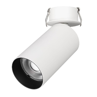 Светильник светодиодный SP-GABI-BUILT-FLAP-R60-12W Warm3000 (WH 36 deg 230В) IP40 металл Arlight 049936