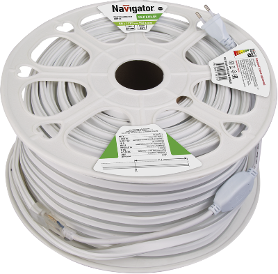 Лента светодиодная 71 932 NLS-2835G92-9-IP67-220V-NEONLED R20 (уп.20м) Navigator 71932