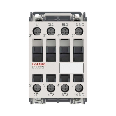 Контактор магнитный YON DSC012 12A 5.5кВт AC3 3P кат.380В AC 1НО YON DSC012-3C10A380