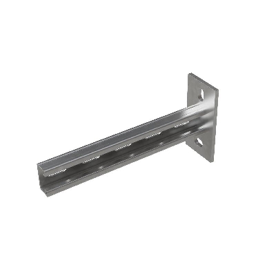 Консоль-Страт одиночная усиленная развернутая 41х21 L200 сталь 2.5мм КМ LO32076