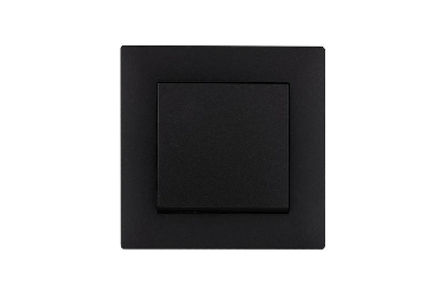 Выключатель 1-клав. Karea RIZZ STAR чер. Makel 88054001