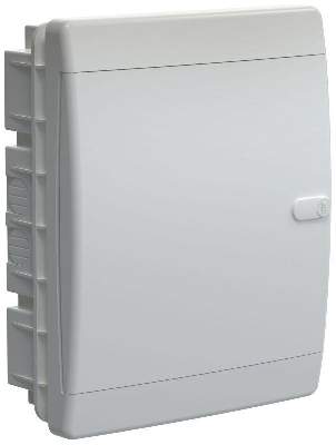 Корпус ЩРВ-П-18 UNION Compact IP41 бел. дверь пластик. IEK UIC-KP13-V-18-41-K01