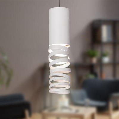 Светильник подвесной (подвес) PL22 WH MR16 GU10 потолочный цилиндр бел. ЭРА Б0058507