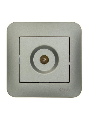 Розетка телевизионная оконечная TV СП ASTI IP20 в сборе платина. LEZARD 7081-3535-130