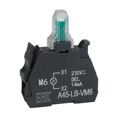 Блок световой OptiSignal D22 A45-LB-VM6 син. 230-240VAC ZBVM6 КЭАЗ 332211