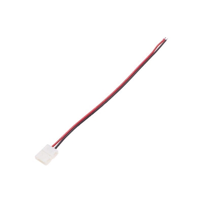 Коннектор с проводами для одноцветной светодиодной ленты SMD 8мм Rexant 148-115