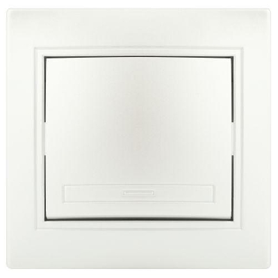 Переключатель промежуточный 1-кл. СП Plano 1-108-06 10А IP20 250В перламутр Intro Б0053825