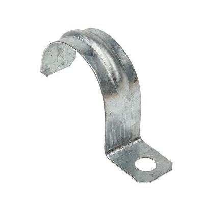 Скоба крепежная однолапковая d38-40мм метал. EKF sm-1-38-40