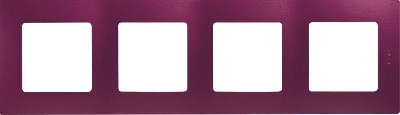 Рамка 4-м Etika сливовый IEK 672564