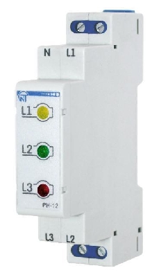 Индикатор фаз РН-12 380В светодиодный 3ф (без индикации значения напряжения) НовАтек-Электро 342560012